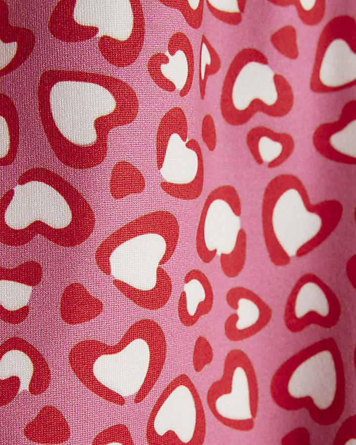 Girls Pink Sassy Club Pyjamas Set