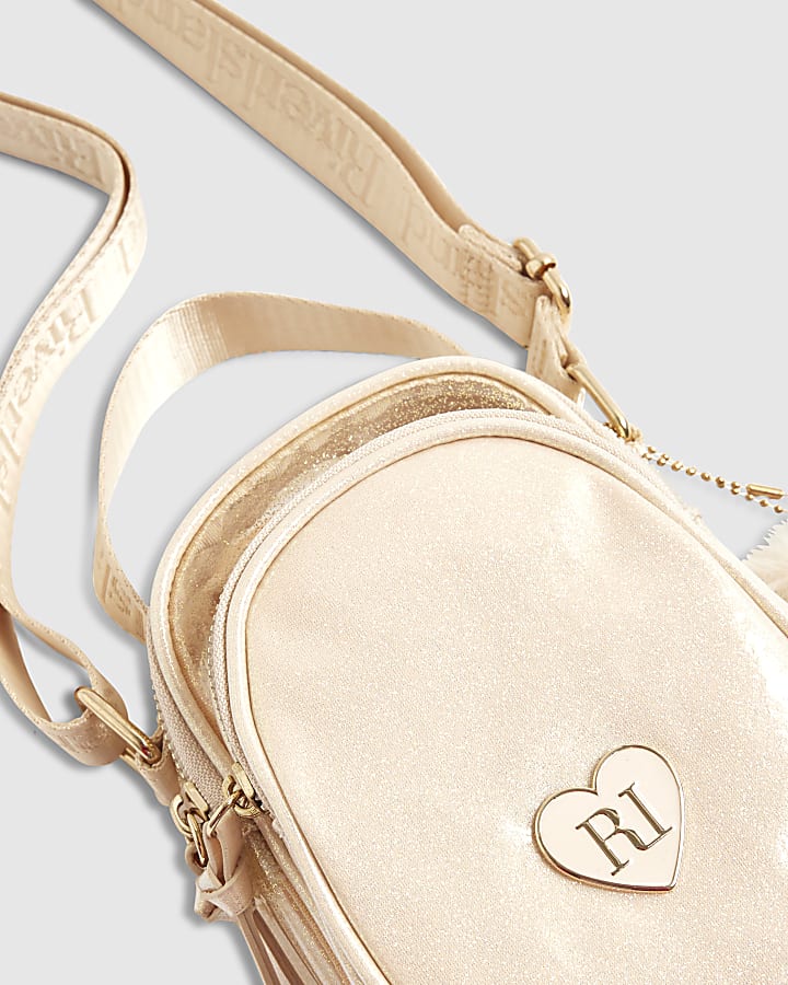 Girls Gold Cross Body Bag