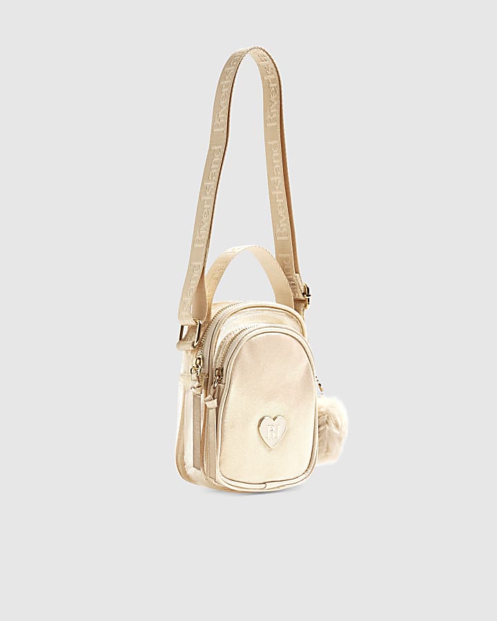 Girls Gold Cross Body Bag