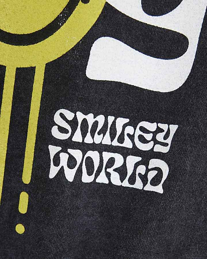 Boys Black SmileyWorld® Pure Joy T-Shirt
