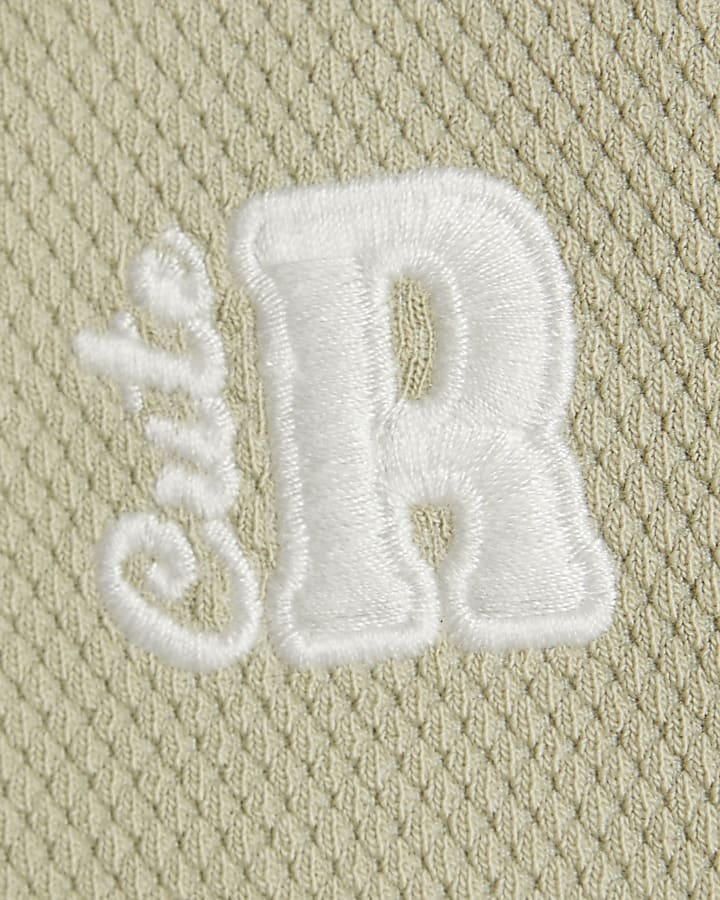 Baby Boys Khaki Baseball Top Set