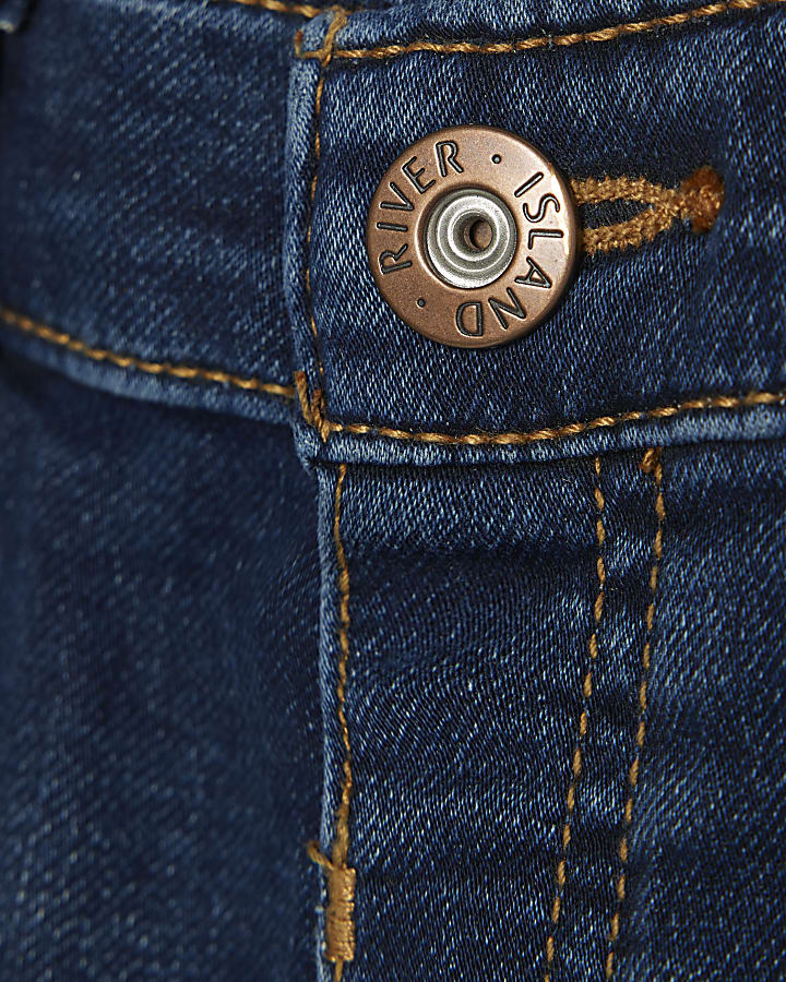 Mini Boys Blue Stretch Skinny Jeans