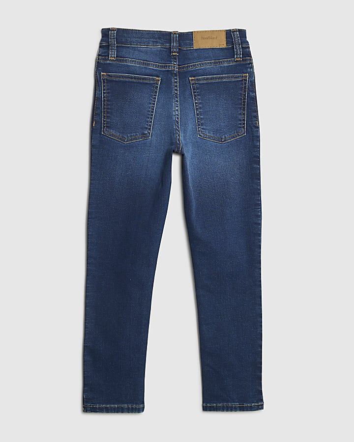 Boys Blue Stretch Skinny Jeans