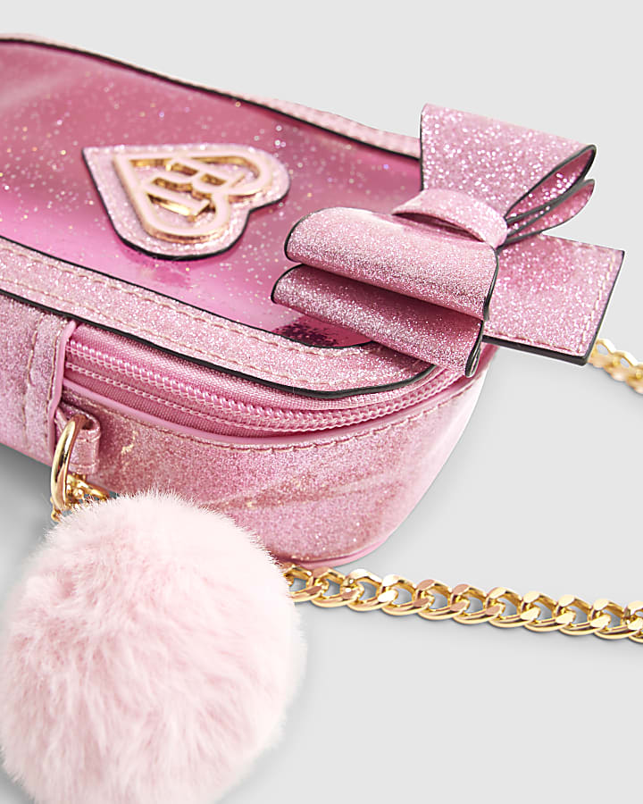 Girls Pink Perfume Cross body bag