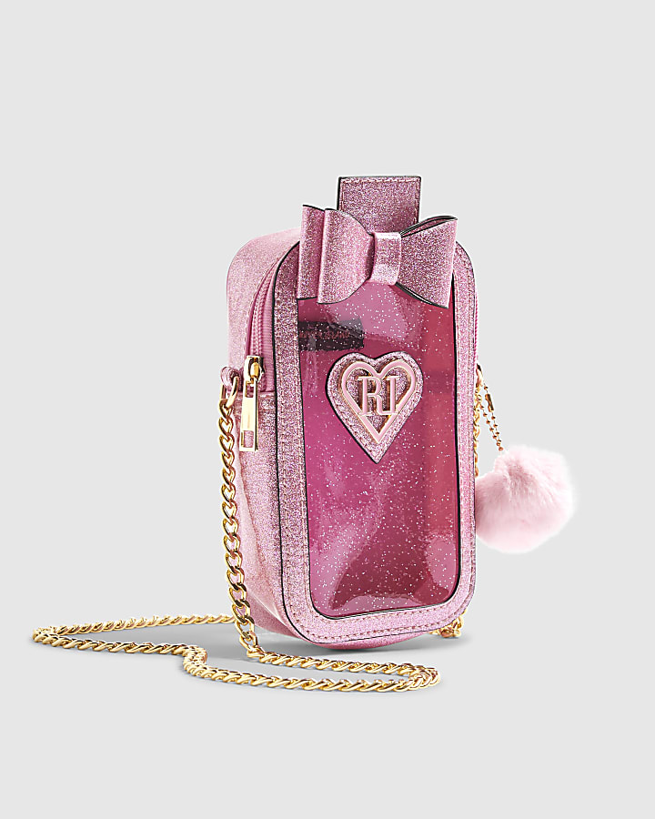 Girls Pink Perfume Cross body bag