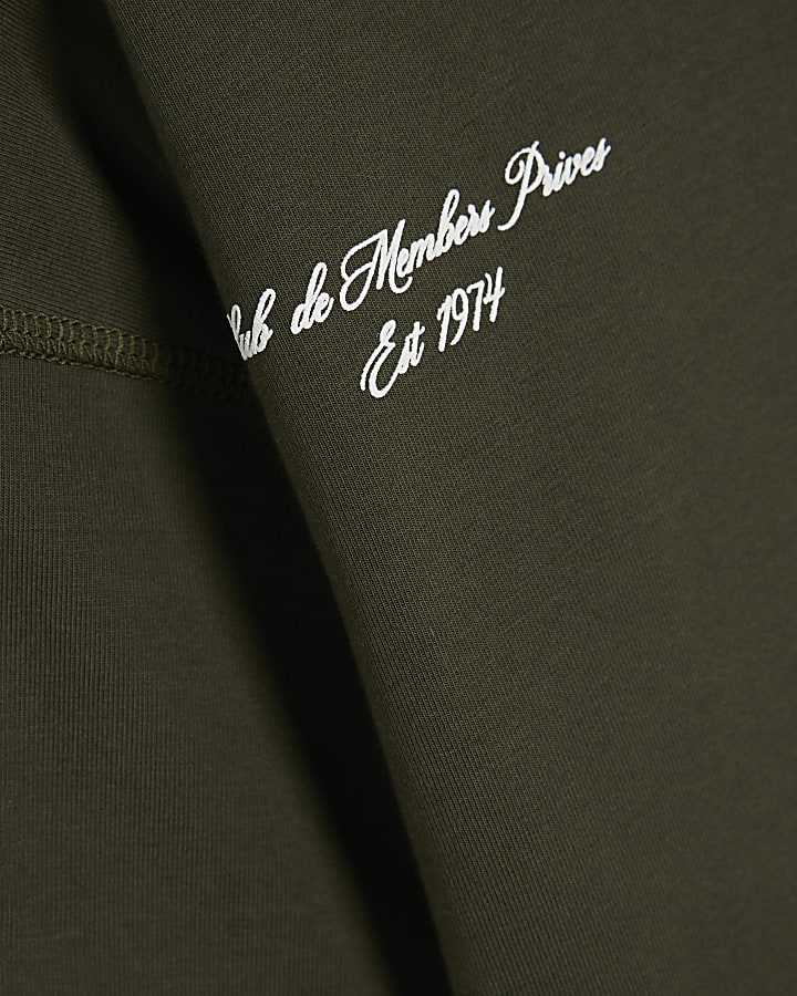 Mini Boys Khaki Cote Dazur Lemon T-Shirt