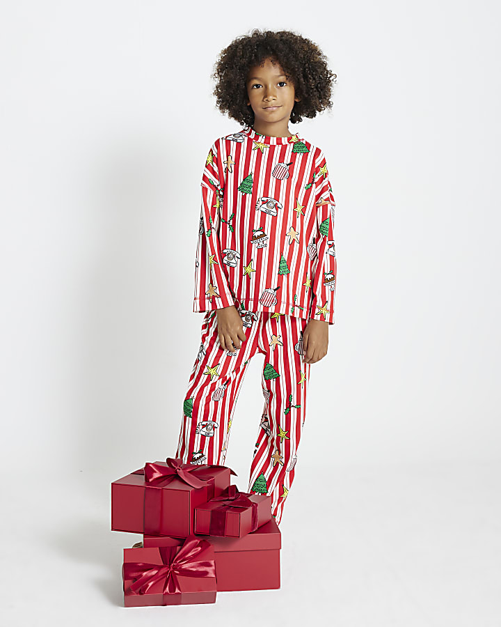 Nephthys Red Christmas Pyjama Set
