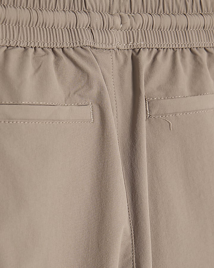 Mini Boys Stone Zip Cargo Trousers
