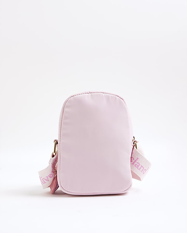 Girls Pink Heatseal Cross Body Bag