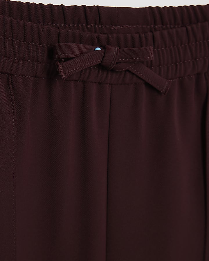 Girl red Bomber Jacks and Trousers Set