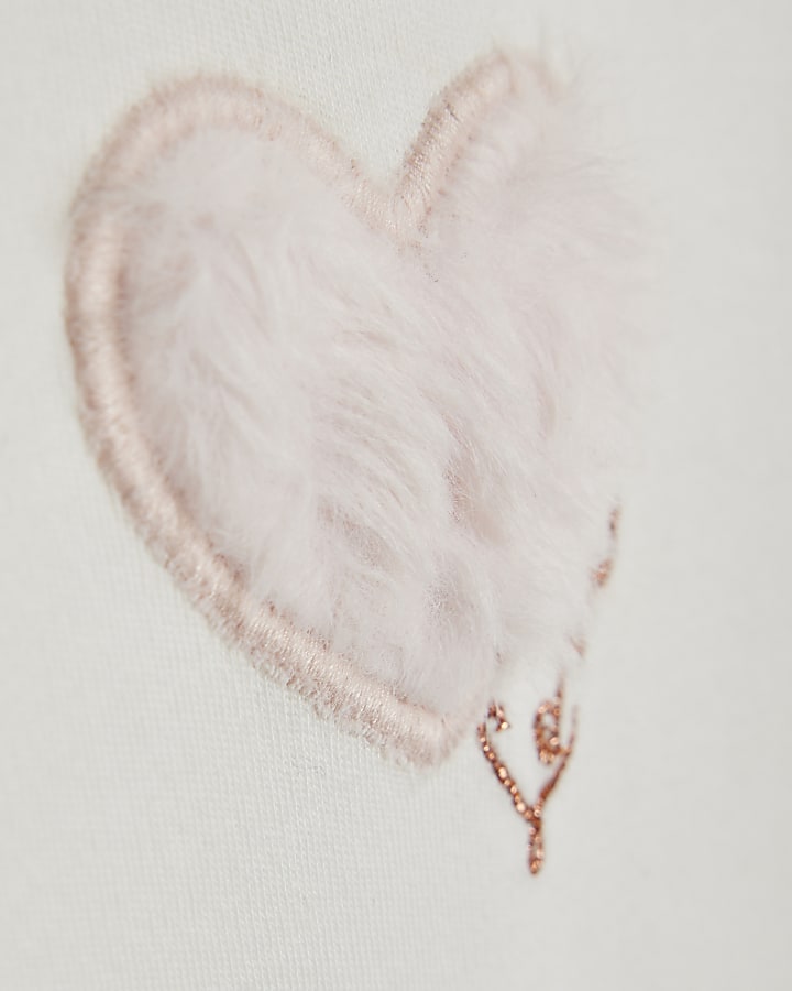 Baby Girls Pink Faux Fur Gilet Set