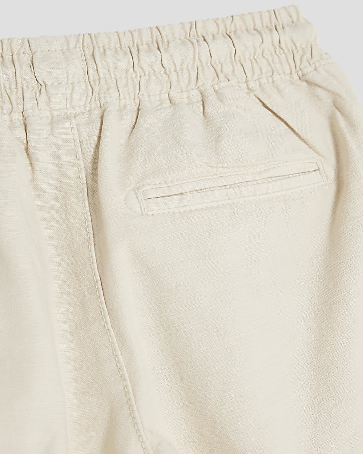 Boys Stone Pull On Trousers