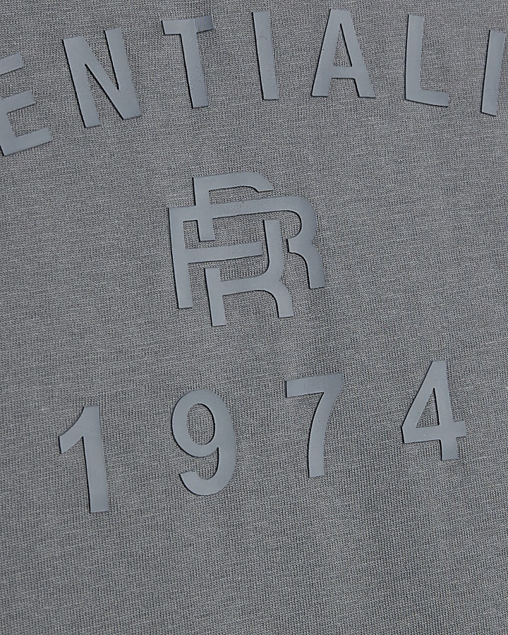 Mini Boys Blue Essentialism RR T-Shirt