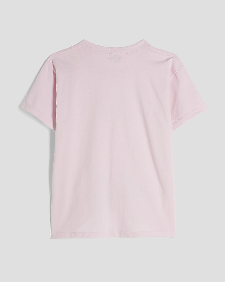 Girls Pink Glitter More Bubbles T-Shirt