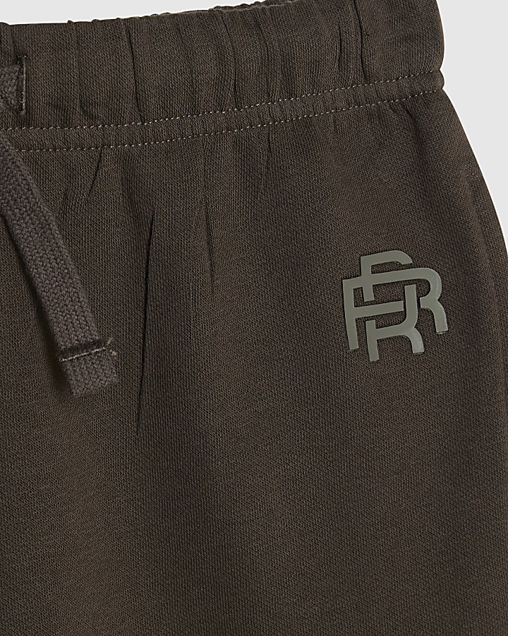 Boys Khaki RR Hoodie And Joggers Set