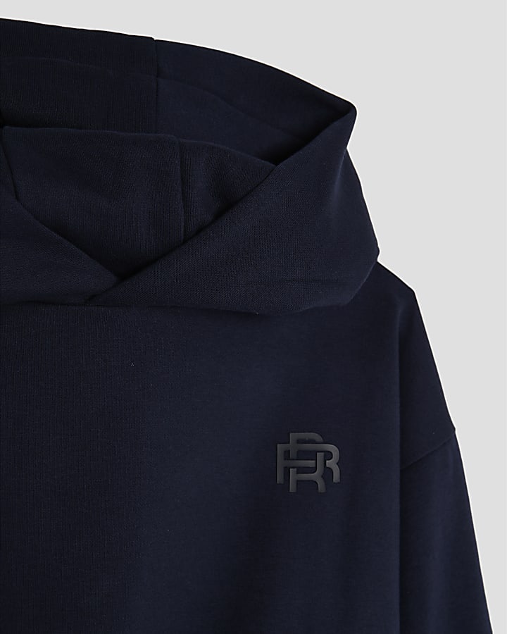 Boys Navy Essentials Hoodie Set