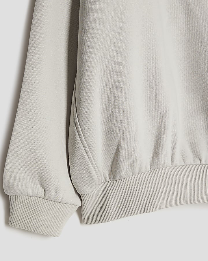 Boys Grey RR Hoodie