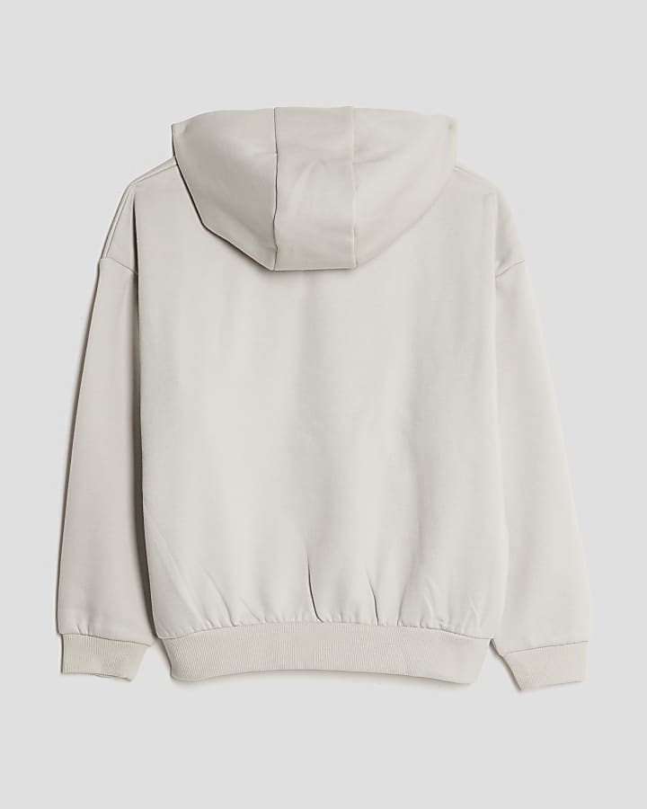 Boys Grey RR Hoodie