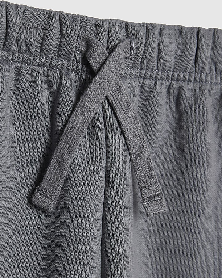 Mini Boys Blue Essentialism Wide Leg Joggers