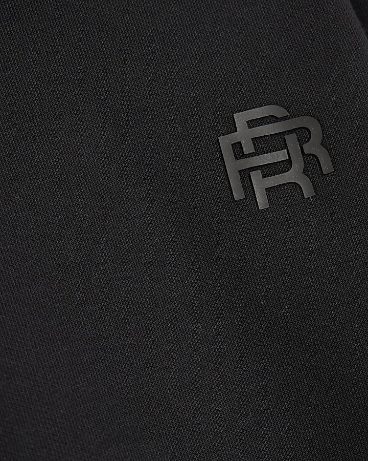 Mini Boys Black RR Hoodie And Joggers Set