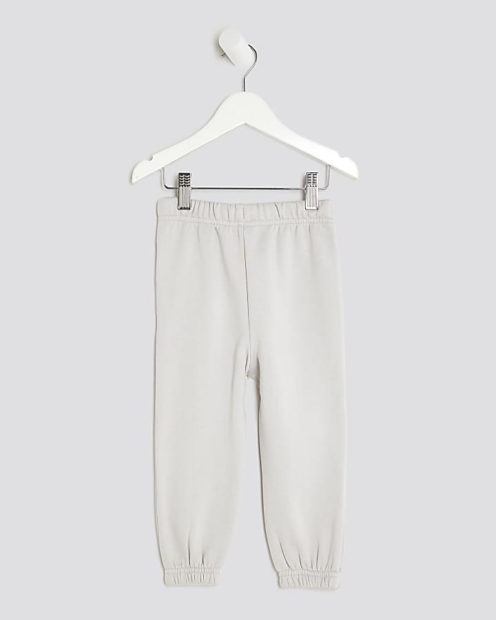 Mini Boys Grey RR Joggers