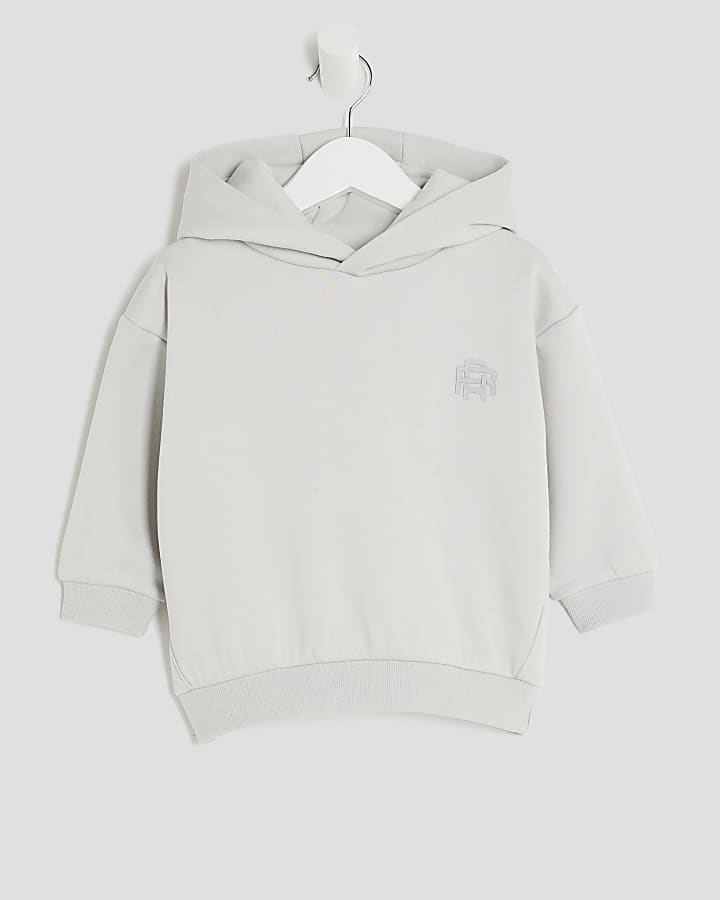Mini Boys Grey RR Hoodie
