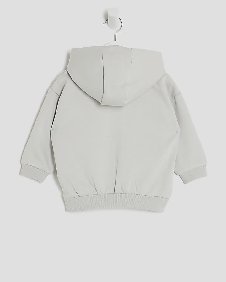 Mini Boys Grey RR Hoodie
