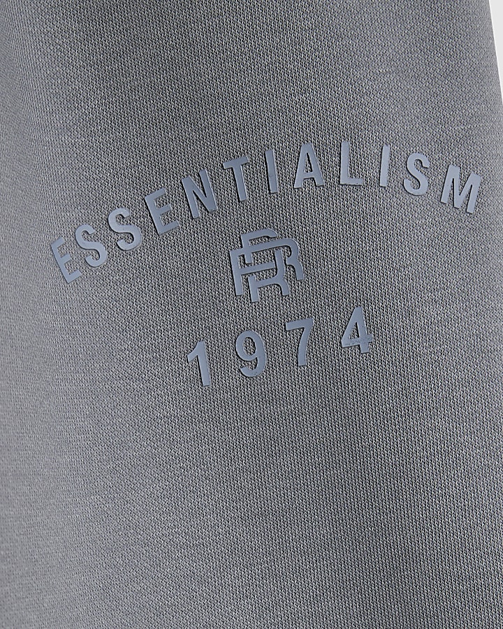 Boys Blue Essentialism Wide Leg Joggers