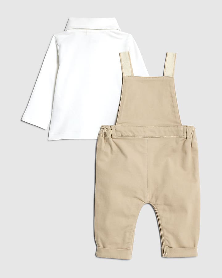 Baby Boy Bear Dungarees