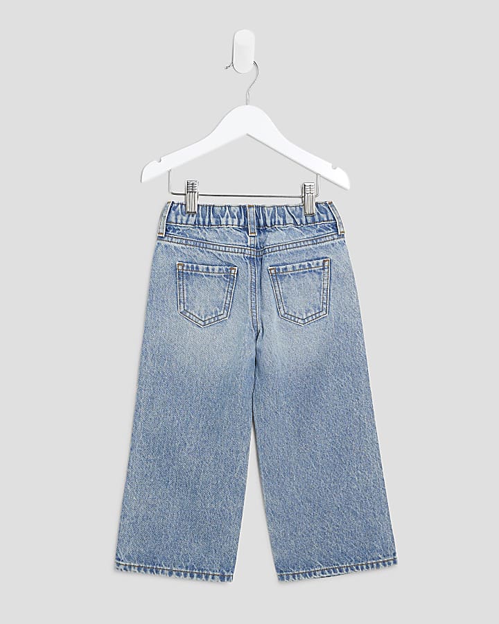 Mini Girls Wide Leg RI Jeans