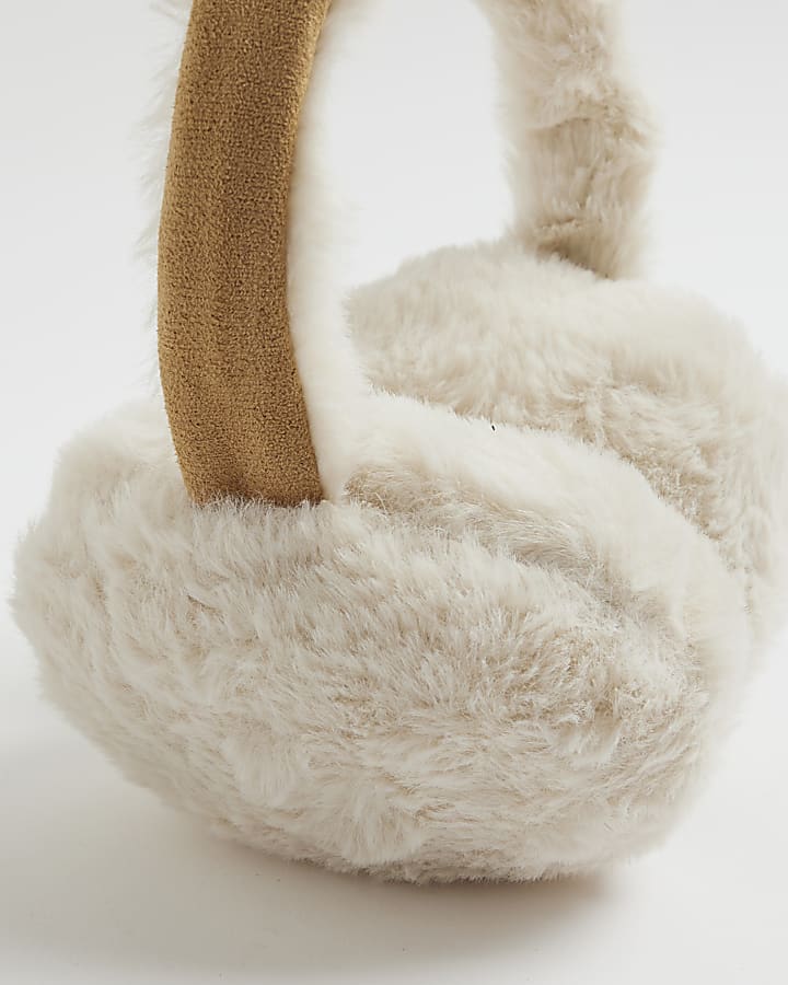 Brown And Cream Earmuffs