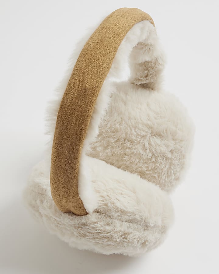 Brown And Cream Earmuffs