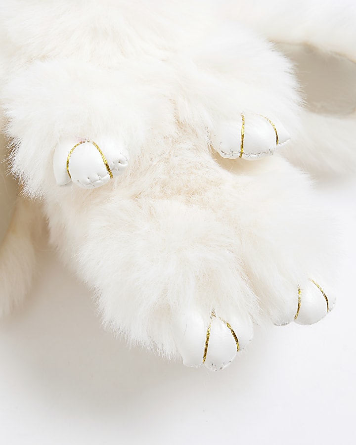 White Bunny Bag Charm