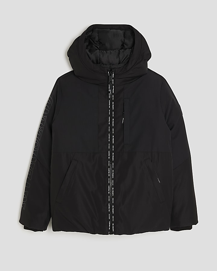 Boys Black Padded Jacket