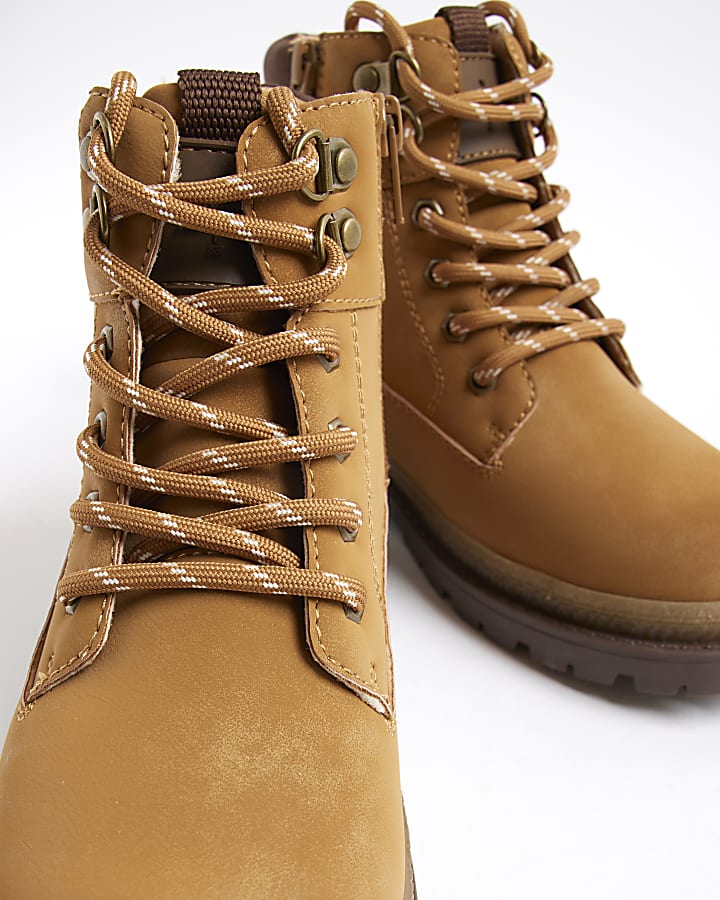 Boys Beige Boots