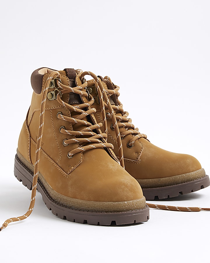 Boys Beige Boots