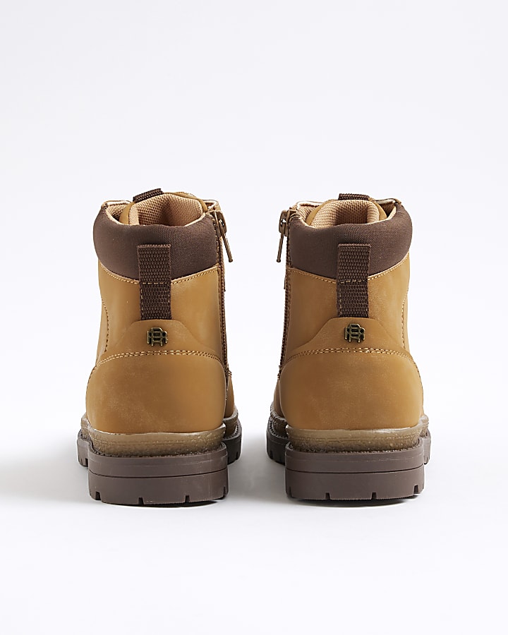 Boys Beige Boots