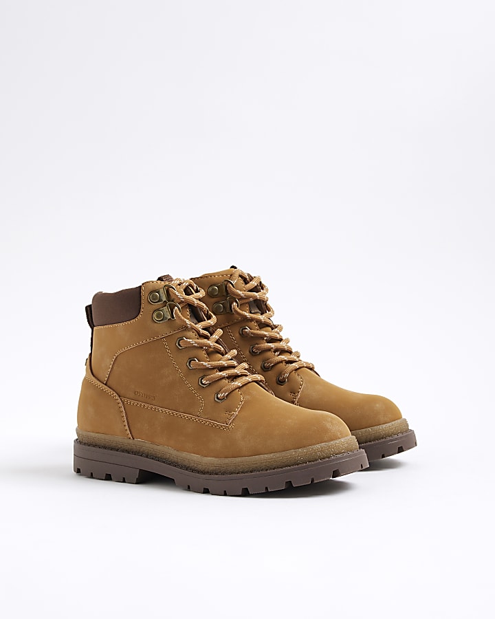 Boys Beige Boots