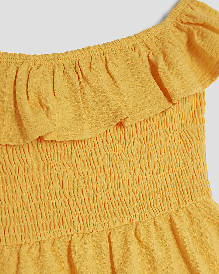 Girls Coral Bardot Rara Dress