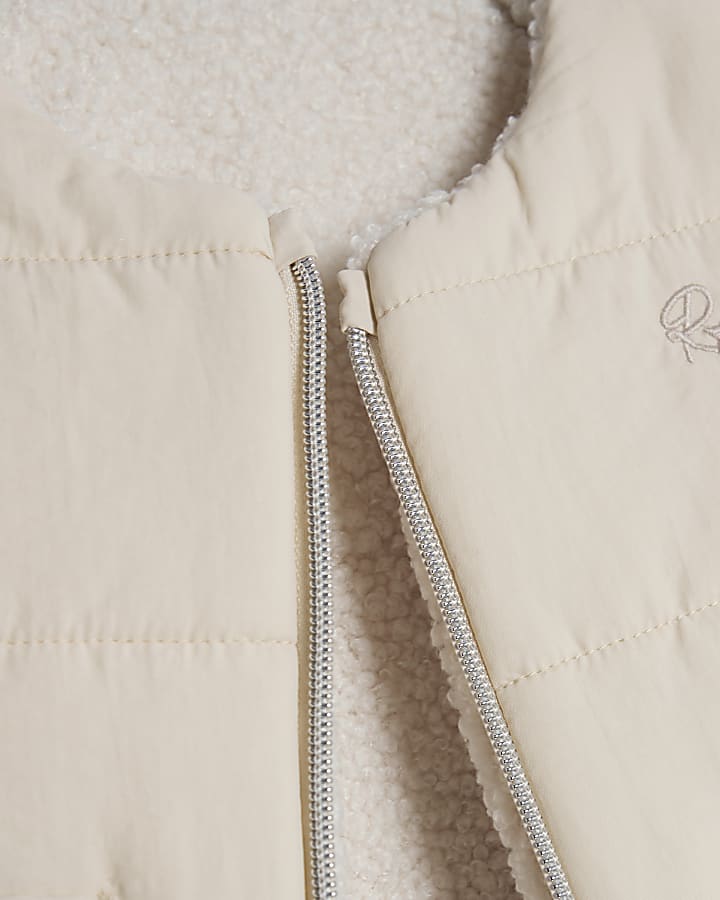 Baby Boys Brown 3 Piece Padded Gilet Set
