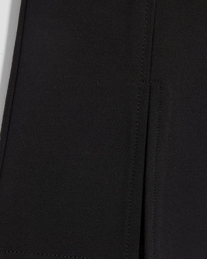 Girls Black Flared Trousers