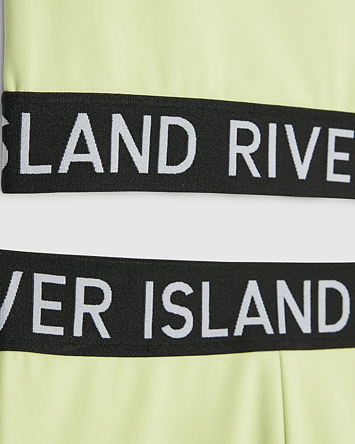 Girls Green Tank Top Set