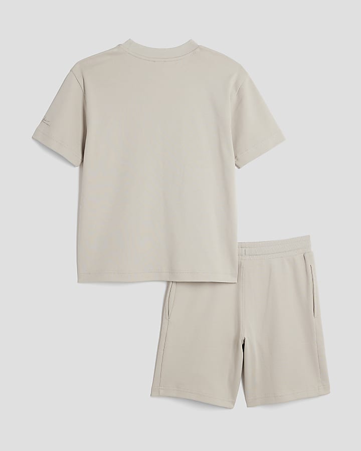 Boys Stone RR T-Shirt And Shorts Set