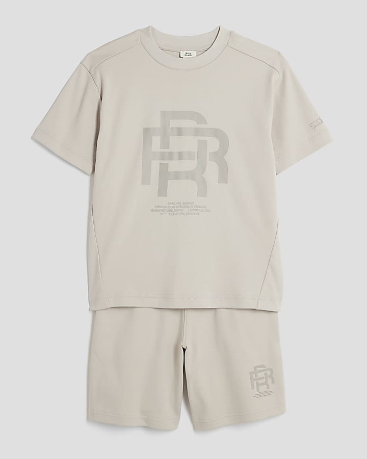 Boys Stone RR T-Shirt And Shorts Set