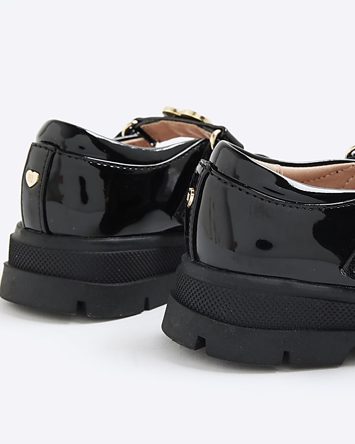 Mini Girls Black Mary Jane Shoes