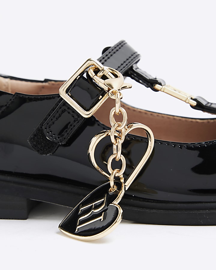 Girls Black Mary Jane Shoes