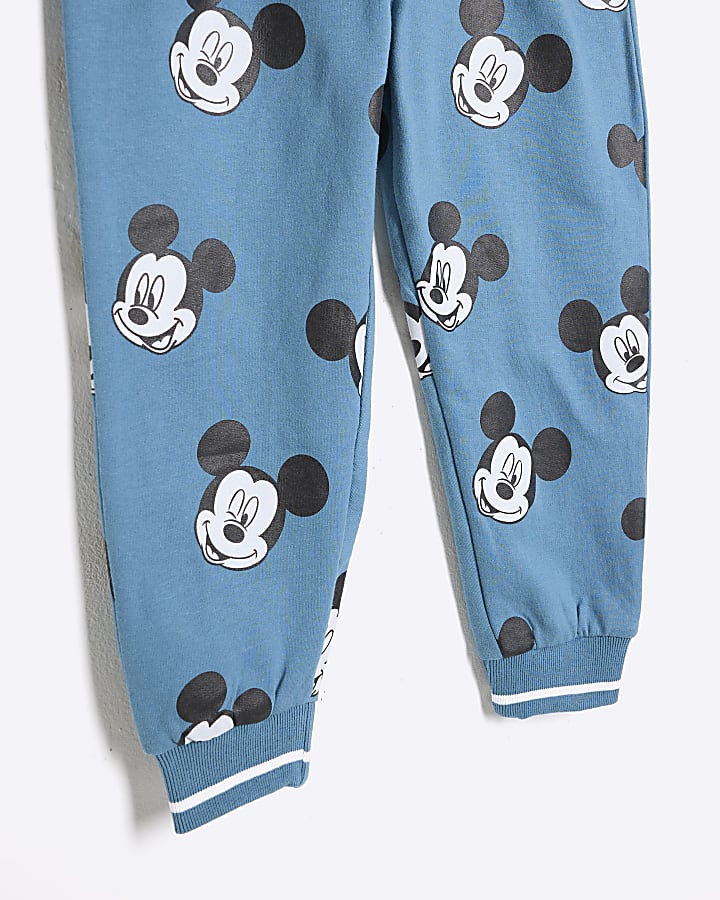 Mini Blue Mickey Mouse Sweatshirt Set