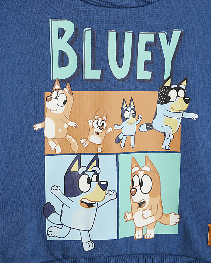 Mini Blue Bluey Sweatshirt