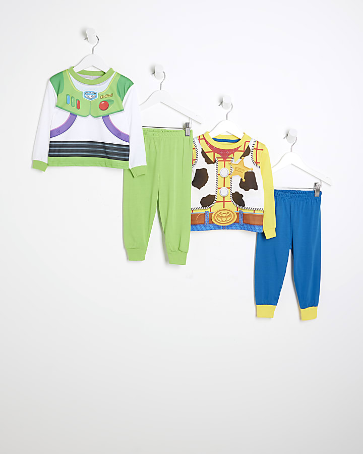 Mini Multi Pack of 2 Buzz & Woody PJ Set