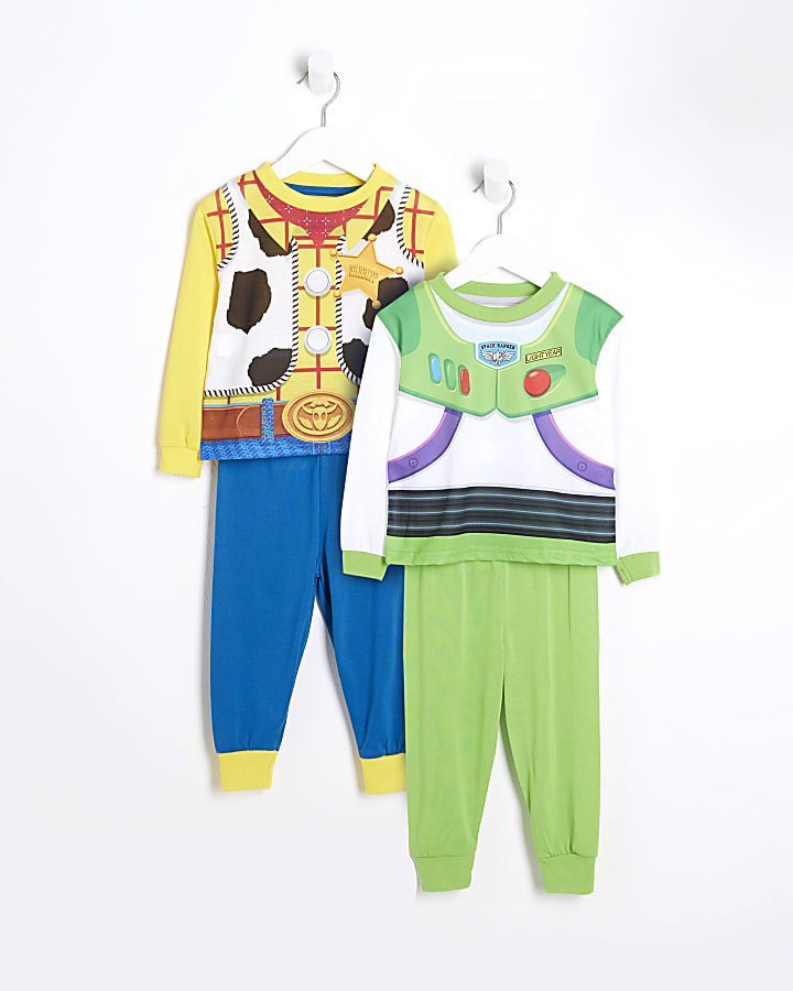 Mini Multi Pack of 2 Buzz & Woody PJ Set